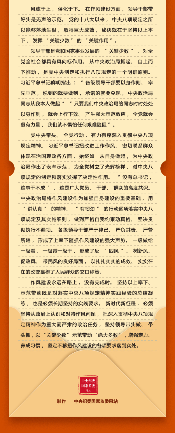 加強黨的作風(fēng)建設(shè)?如何理解深入貫徹中央八項規(guī)定精神必須堅持以上率下、示范帶動？.png